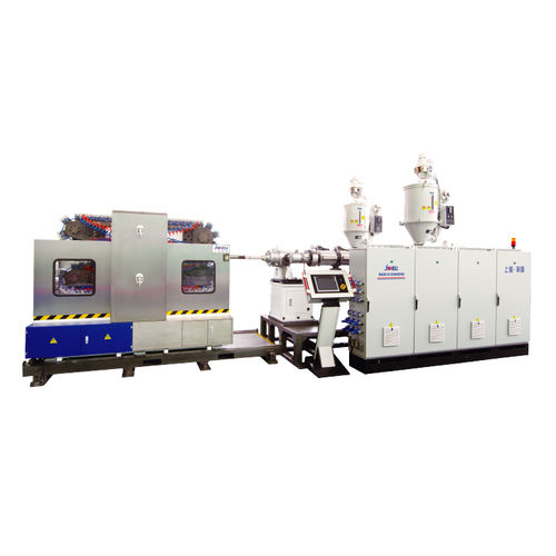 Linea di estrusione per tubi - JWXFG110 - Jwell Extrusion Machinery Co., Ltd., Shanghai - per PE / per tubi scanalati con doppia parete