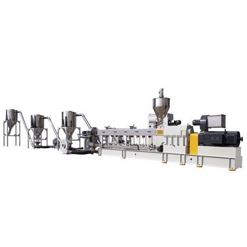 Linea di estrusione doppia vite - JWM series - Jwell Extrusion Machinery Co., Ltd., Shanghai - con touch screen / ad alto rendimento / controllata da PLC