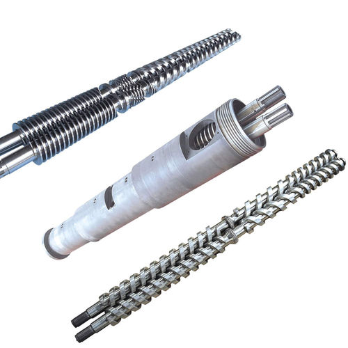 Cilindro per estrusione bivite - Jwell Extrusion Machinery Co., Ltd., Shanghai - resistente all'usura da abrasione / resistente alla corrosione
