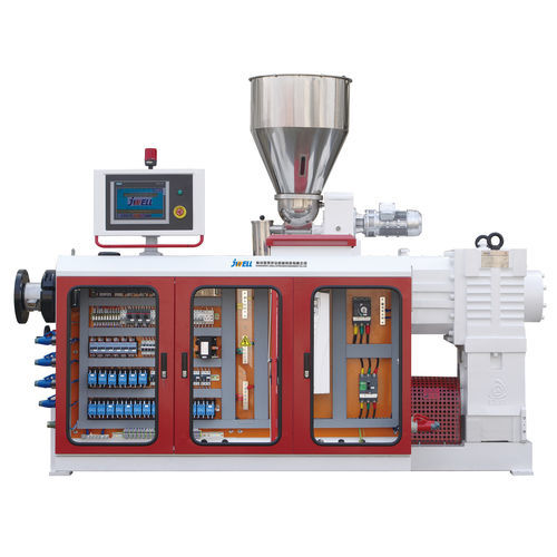 Estrusore bivite co-rotante - JWS series - Jwell Extrusion Machinery Co., Ltd., Shanghai - bivite conica / bivite controrotante / monovite