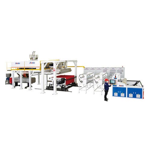 Linea di produzione per materiale non tessuto - JW series - Jwell Extrusion Machinery Co., Ltd., Shanghai - ad alta velocità / automatizzata / melt-blown