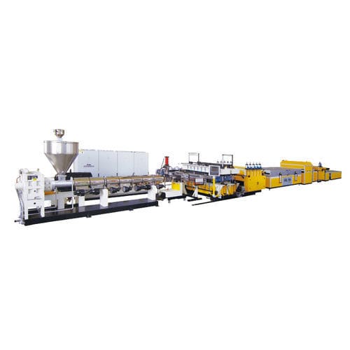 Linea di estrusione per pannelli - JWS1 series - Jwell Extrusion Machinery Co., Ltd., Shanghai - per PP / per PE