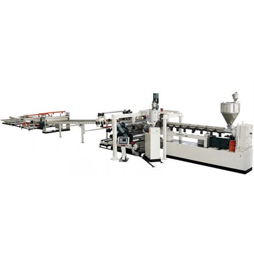 Linea di estrusione multistrato - JW1 series - Jwell Extrusion Machinery Co., Ltd., Shanghai - per pannelli in materia plastica / per ABS / per TPU