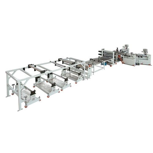 Linea di estrusione multistrato - JW series - Jwell Extrusion Machinery Co., Ltd., Shanghai - di lastre / per PP