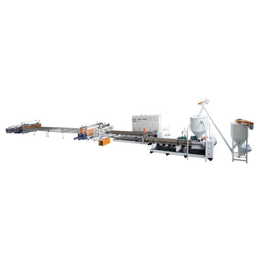 Linea di estrusione doppia vite - XPS series - Jwell Extrusion Machinery Co., Ltd., Shanghai - per pannelli / per PSE / per film espanso con CO2
