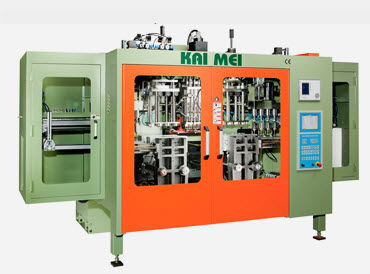 Macchina di soffiaggio di estrusione - PBSS-x05 series - Kai Mei Plastic Machinery Co., Ltd. - per bottiglie / per l'industria cosmetica / completamente elettrica