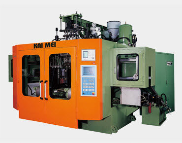 Macchina di soffiaggio di estrusione - PBSS-905 series, PBSS-1005 series - Kai Mei Plastic Machinery Co., Ltd. - a doppia stazione