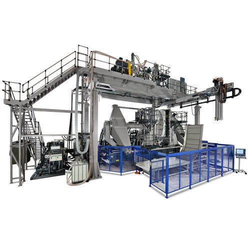 Macchina di soffiaggio di estrusione - KBS-Series - Kautex Maschinenbau GmbH - per pezzi di grandi dimensioni / a doppia stazione / ad alto rendimento