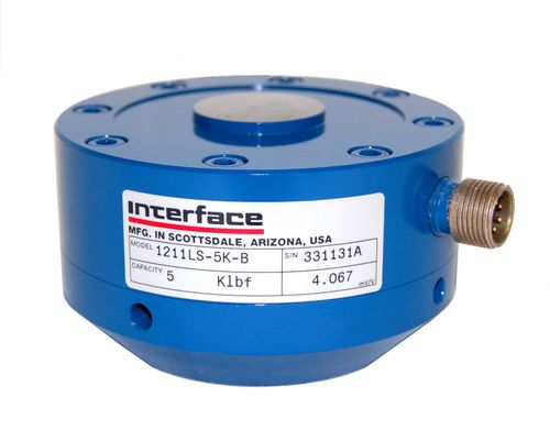 Cella di carico a compressione - 5 - 1 800 kN | 1201  - Interface, Inc. - a bottone / per ponte estensimetrico / di precisione