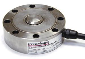Cella di carico a compressione - 2.5 - 100 kN | 3201 - Interface, Inc. - a bottone / per ponte estensimetrico / in acciaio inossidabile