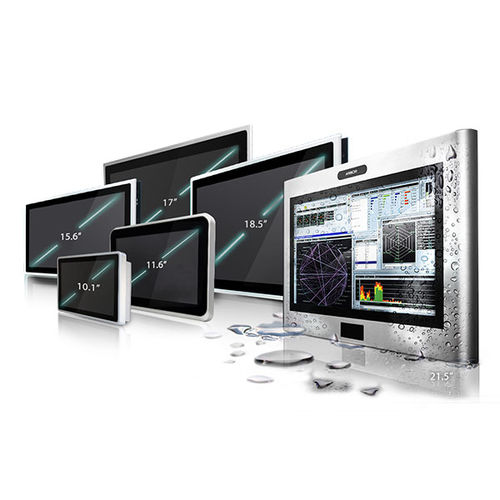 HMI con touch screen multitouch - ASLAN-W900 Series - ARBOR Technology Corp. - ad incastro / Intel® Core i5 / LCD