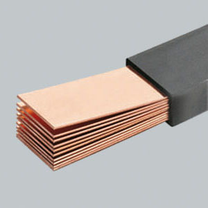 Binario elettrificato in rame - 01509 - Wöhner - isolato / flessibile / UL