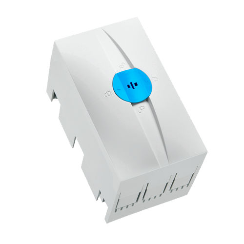 Morsetto componibile per binario elettrificato - 01165 - Wöhner - con connessione a vite / IEC / tripolare