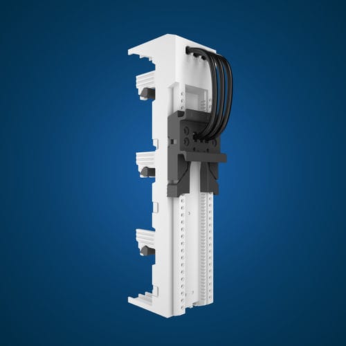 Adattatore elettrico industriale - EQUES®60Classic - Wöhner - in plastica / DIN / regolabile