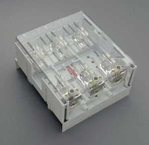 Porta fusibile per montaggio su busbar - 33311 - Wöhner - Class J / IEC / UL