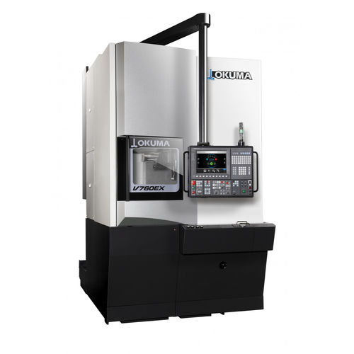 Tornio CNC - V760EX - OKUMA - verticale / 2 assi / a colonna