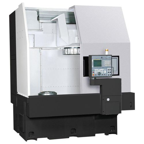 Tornio CNC - V100R - OKUMA - verticale / 2 assi / a colonna