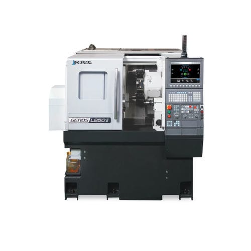 Tornio CNC - GENOS L250II - OKUMA - orizzontale / 2 assi / A2-6
