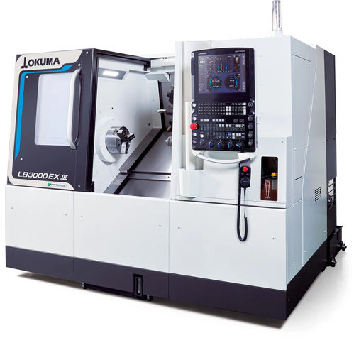 Tornio CNC - LB3000 EX III - OKUMA - orizzontale / 2 assi / rigido