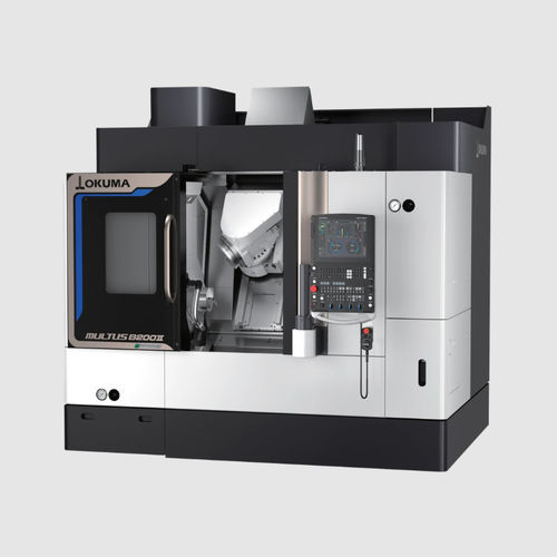 Centro di tornitura-fresatura CNC - MULTUS B200II - OKUMA - orizzontale / verticale / 3 assi