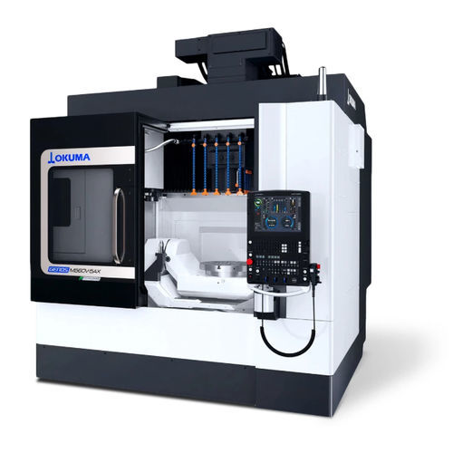Centro di lavoro CNC 5 assi - GENOS M560V-5AX - OKUMA - verticale / 40 utensili / compatto
