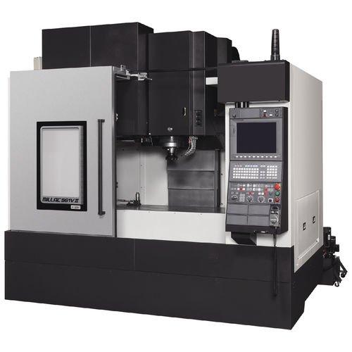 Centro di lavoro CNC 3 assi - MILLAC 561V II - OKUMA - verticale / a colonna / di taglio