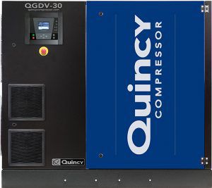 Compressore a vite - QGDV series - Quincy Compressor - rotativo / d'aria / con motore elettrico