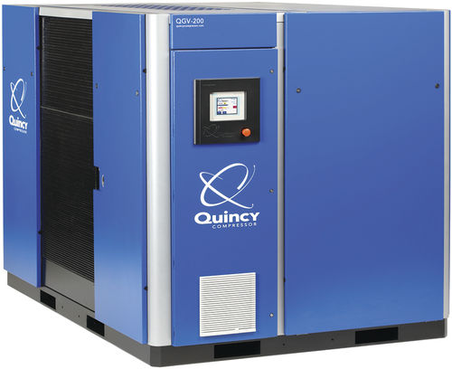 Compressore a vite - QGV series - Quincy Compressor - rotativo / d'aria / con motore elettrico