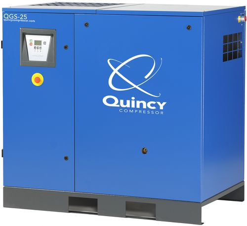 Compressore a vite - QGS series - Quincy Compressor - rotativo / d'aria / con motore elettrico