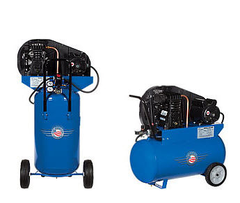 Compressore a pistone - Quincy Compressor - d'aria / con motore elettrico / su rotelle