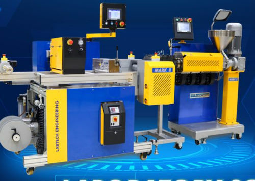 Linea di estrusione con raffreddamento ad acqua - Labtech Mark II - Labtech Engineering Co., Ltd. - da laboratorio / compatta / con touch screen