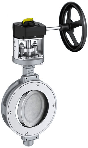 Valvola a farfalla - HP 111 - EBRO ARMATUREN Gebr. Bröer GmbH - a comando pneumatico / wafer / ad alta pressione