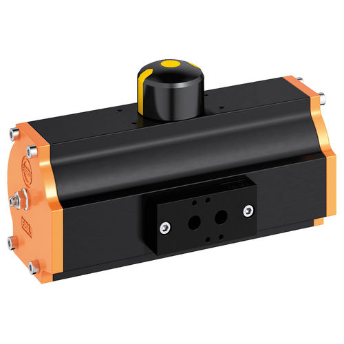 Attuatore per valvola pneumatico - EB-SYD - EBRO ARMATUREN Gebr. Bröer GmbH - rotativo / con meccanismo a glifo / a doppio effetto