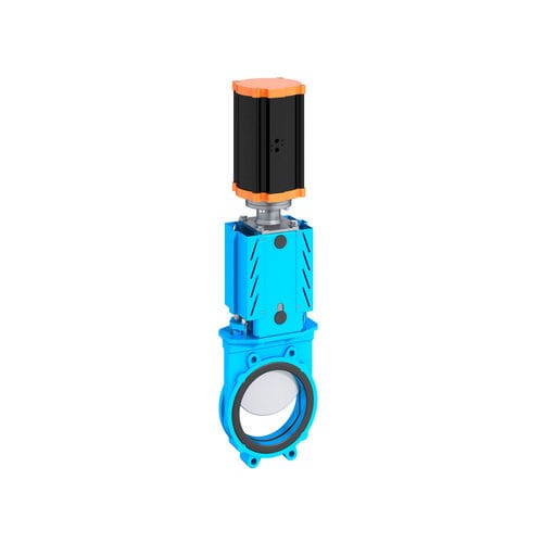 Valvola a ghigliottina - WB 11 - EBRO ARMATUREN Gebr. Bröer GmbH - con volante / elettrica / a comando pneumatico
