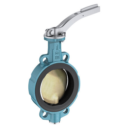 Valvola a farfalla - Z 011-B - EBRO ARMATUREN Gebr. Bröer GmbH - a leva / wafer
