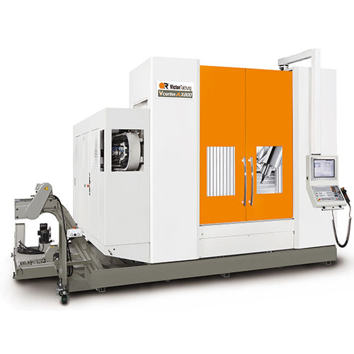 Centro di lavoro CNC 5 assi - VCENTER-X800 - VICTOR - verticale / con tavola rotante / di taglio