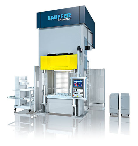 Pressa idraulica - Lauffer Pressen GmbH & Co. KG, Maschinenfabrik - di formatura / per materiali compositi