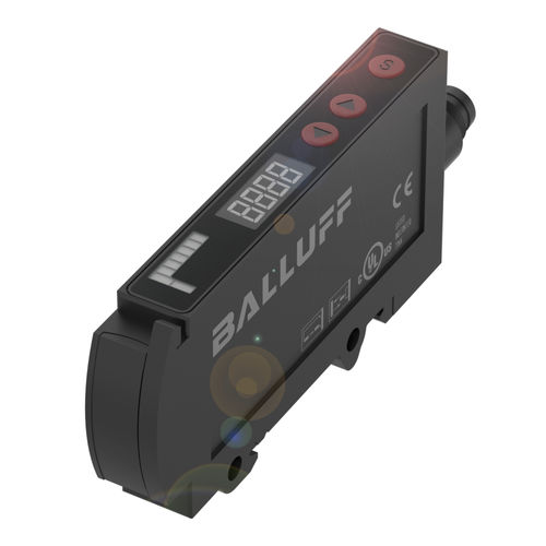 Sensore fotoelettrico rilevatore tipo barriera - BFB0006 - Balluff GmbH - rettangolare / LED / in fibra ottica