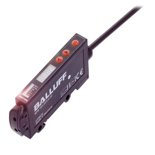 Sensore fotoelettrico rilevatore tipo barriera - BFB0008 - Balluff GmbH - rettangolare / LED / analogico
