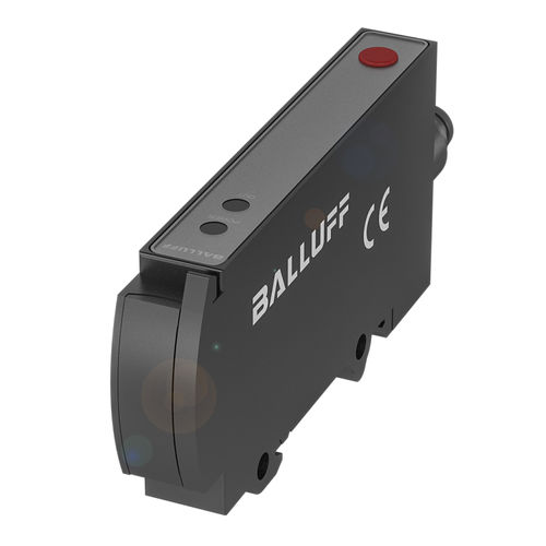Sensore fotoelettrico rilevatore tipo barriera - BFB0004 - Balluff GmbH - rettangolare / LED / in fibra ottica