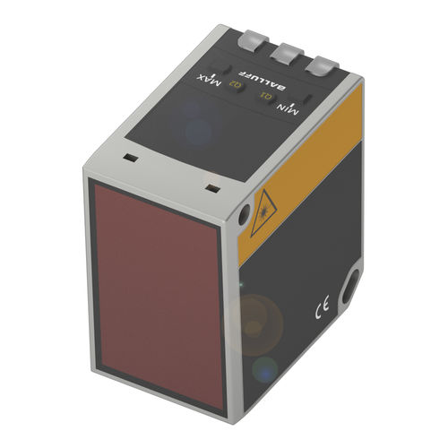 Sensore fotoelettrico rilevatore tipo barriera - BOD001W - Balluff GmbH - rettangolare / laser / analogico