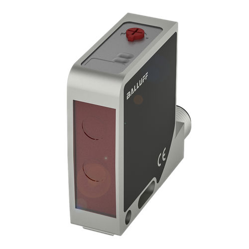 Sensore fotoelettrico rilevatore tipo barriera - BOD000T - Balluff GmbH - rettangolare / laser / analogico