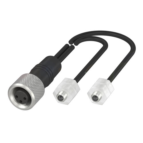Sensore fotoelettrico rilevatore tipo barriera - BOH000U - Balluff GmbH - cilindrico / LED / compatto