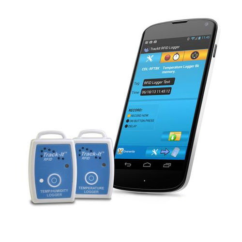 Registratore di dati di temperatura e umidità - Track-It™ - MONARCH INSTRUMENT - RFID / con touch screen / per stoccaggio