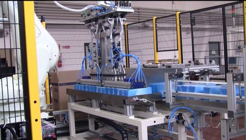 Incassatrice verticale - CARTONELLA -ROBOT P&P - MACDUE - automatica / ad alta velocità