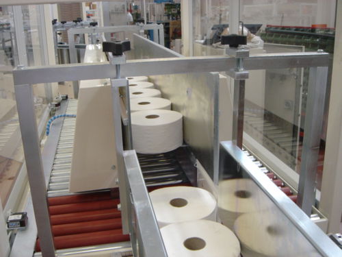 Impilatrice per trasportatore a rulli - STACKER - MACDUE - automatica