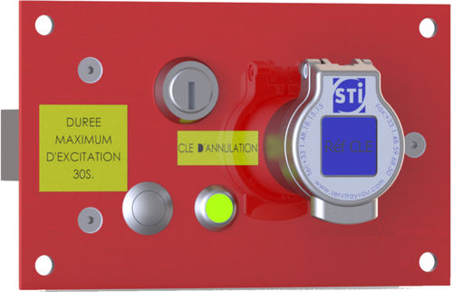 Serratura a chiave - ERTK - SERV TRAYVOU INTERVERROUILLAGE - elettronica / in ottone / in acciaio inossidabile