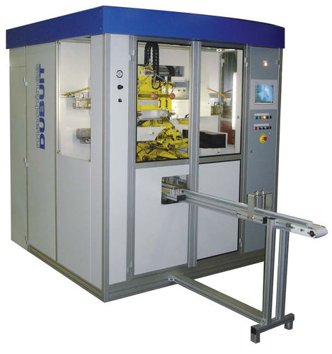 Macchina serigrafica automatica - max. 4 000 p/h | 329/6-P - MACHINES DUBUIT S.A.S.  - a 2 colori / per bottiglie di plastica / in piano