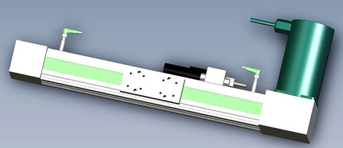 Unità di guida lineare a sfere - 65 SGRT - SIGEA - in alluminio / con trasmissione a cinghia
