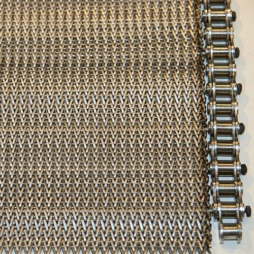 Nastro trasportatore in rete metallica - No. 91 - MTF Technik Hardy Schürfeld GmbH & Co. KG  - in acciaio inossidabile / in acciaio / per l'industria siderurgica